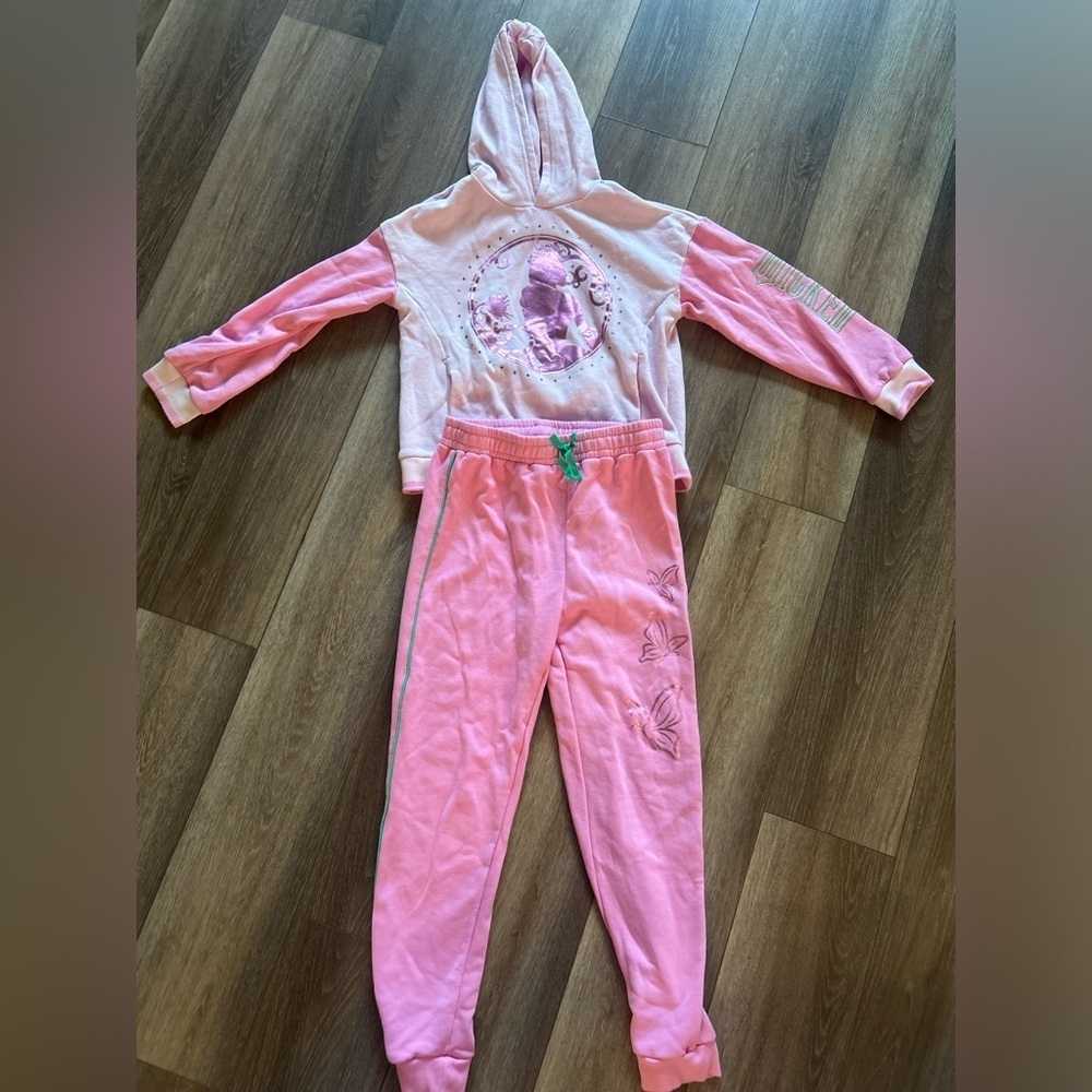 Girls WICKED Pink Matching Set